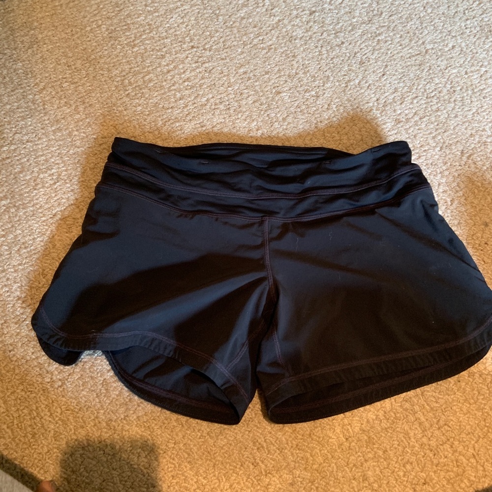 UNWORN lulu “fun times short” shorts S6 black
